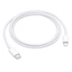 Кабель для быстрой зарядки айфон айпад Apple iPhone 8 X 11 12 13 14 Pro Max Plus Mini 66W 4A Type C to Lightning USB-C шнур тайпси лайтнинг для швидкого заряджання iOS устройств Apple 1.5 м Белый LEXEGO CZ-TC3 - изображение 4