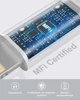 Кабель для быстрой зарядки айфон айпад Apple iPhone 8 X 11 12 13 14 Pro Max Plus Mini 66W 4A Type C to Lightning USB-C шнур тайпси лайтнинг для швидкого заряджання iOS устройств Apple 1.5 м Белый LEXEGO CZ-TC3 - изображение 7