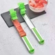 Пристрої для нарізки кавуна та дині SUNROZ Watermelon Slicer ніж-слайсер Зелений - изображение 1