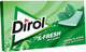 Упаковка жувальної гумки Dirol X Fresh в пластинках Cвіжість м’яти 13.5 г х 21 шт (7622202320965) - зображення 2