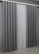 Комплект готовых штор VR-Textil Микровелюр Petek № 1485ш Серый 100х295 см 2 шт (31-910) - изображение 4