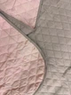 Покрывало двустороннее Decorator Microfiber ромб 215x241 см какао с розовым (85-191) - изображение 2