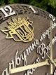 Именные настенные часы из дерева для учителя На День учителя, выпускной, окончание учебного года Венге 35 см - изображение 3