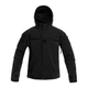 Куртка MFH US Softshell Level 5, Black, M - зображення 1