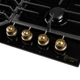 Варочная поверхность газовая PERFELLI VINTAGE GW69C NERO - изображение 4