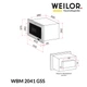 Встраиваемая микроволновая печь Weilor WBM 2041 GSS - изображение 14