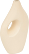 Wazon Atmosphera Nola ceramiczny beżowy 30 cm (3560232866197) - obraz 1