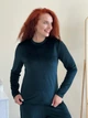 Велюровая пижама с широкими штанами и кофтой зеленая Merlini Капри 100002416 размер L/XL - изображение 4