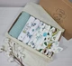 Набор для новорожденного: плед, пеленки и игрушки a.l.babybox Магия звездочек - изображение 1