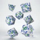 Zestaw kostek do gier planszowych Q-Workshop Full Art: Porcelana (5907699497911) - obraz 6