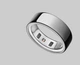 Умное кольцо Oura Ring 4 Silver, фитнес трекер, размер 6 - изображение 2