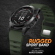 Силіконовий ремінець QuickFit 26 мм для Garmin Fenix 7X/6X/5X, Enduro 2, Tactix, Descent, Epix Pro, Сірий - зображення 4