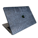 Чохол накладка на MacBook Pro 13 M1/M2/M3 ШКІРЯНИЙ, Синій - изображение 1