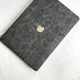 Чохол накладка на MacBook air 13 M1 ( 1932/2337 ) ШКІРЯНИЙ, Серый - изображение 4