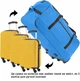 Сумка дорожная на колесах TravelZ Wheelbag 100 Liter Blue (603093) - изображение 6