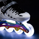Роликові ковзани LED Nils EXTREME 4в1 NH10905 31-34 S Біло-чорні (5908261684395) - зображення 8