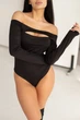 Боди Tales Elvira M черный (kd6083-000) - изображение 7