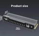 Радиатор для SSD JEYI icold-007, 78x23x10mm, Алюминий, 2280, NVME, NGFF, PS5, PC, Grey - изображение 6