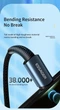 Кабель Essager, 100W, Type-C - Type-C, 3m, black, з індикатором - зображення 8