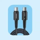 Кабель Essager, 100W, Type-C - Type-C, 3m, black, с индикатором - изображение 13