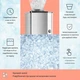 Измельчитель льда OneConcept Ice Breaker Серый (10028440) 15 кг/ч - изображение 2