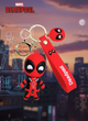 Брелок Дедпул Deadpool чорний Марвел супергерой фігурка іграшка для ключів, рюкзака, сумки 7 см - зображення 1