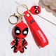 Брелок Дедпул Deadpool чорний Марвел супергерой фігурка іграшка для ключів, рюкзака, сумки 7 см - зображення 7