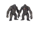 Кінг Конг King Kong Godzilla vs Kong, кінг конг іграшка, іграшка кінг конг, фігурки 9 см 2шт - зображення 4