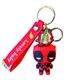 Брелок Дэдпул Deadpool Марвел Marvel супергерой фигурка игрушка для ключей, рюкзака, сумки 5 см - изображение 2