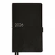 Щоденник датований 2026 Leo Planner Glory 12х20 см 352 сторінки чорний (252632) - изображение 1
