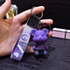Брелок-подвеска Мишка KAWS Bearbrick Сувенир Коллекционный на Рюкзак Сумку в Подарок Фанатам Красный - изображение 4