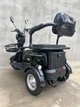 Электроскутер трехколесный EVOBIKE Luna TRIO PRO 60V 20Ah 1200W (2026) с улучшенным аккумулятором и комфортным сиденьем | Чёрный - изображение 5