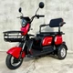 Электроскутер трехколесный EVOBIKE Luna TRIO PRO 60V 20Ah 1200W (2026) с улучшенным аккумулятором и комфортным сиденьем | Красный - изображение 4