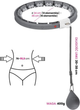 Хула-хуп HMS HHW06 з гравітаційною кулею, лічильником і поясом BR163 Black Plus Size Чорний (5907695558173) - зображення 10