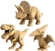 Картонный конструктор Cartonic 3D Puzzle Dinos Trio 312 элементов (CARTTRIODINO) - изображение 1
