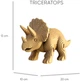 Картонный конструктор Cartonic 3D Puzzle Dinos Trio 312 элементов (CARTTRIODINO) - изображение 9