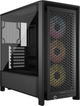 Корпус Corsair 4000D RS ARGB Frame Tempered Glass Black (CC-9011296-WW) - зображення 1