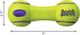 Іграшка Kong AirDog Squeaker Dumbbell повітряна гантель для собак середніх порід М (35585775265) - зображення 3