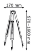 Statyw Bosch Professional BT 160 (0601091200) (3165140558457) - obraz 2