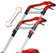 Газонокосарка акумуляторна Einhell X-Change RASARRO 36/42 2x5.2 Аг (3413272) - зображення 8