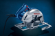Pilarka tarczowa Bosch Professional GKS 140 1.4 kW 180-184 mm średnica tarczy 20 mm średnica mocowania + tarcza Eco for Wood prowadnica równoległa, klucz (06016B3020) - obraz 8