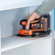 Akumulatorowa szlifierka wibracyjna Black+Decker 18V bez akumulatora i ładowarki (BDCDS18N) - obraz 2