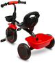 Rower 3-kołowy Caretero Loco Czerwony TOYZ-0350 (5908310391298) - obraz 10