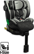 Fotelik samochodowy Caretero Turox I-Size Isofix od 40 do 150 cm Szary TERO-1981 (5908310396866) - obraz 3