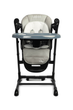 Стільчик для годування + гойдалка Caretero Indigo Black Grey TERO-7650 (5908310397153) - зображення 6