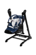 Krzesełko do karmienia + huśtawka Caretero Indigo Black Navy TERO-7652 (5908310397177) - obraz 2