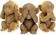 Картонный конструктор Cartonic 3D Puzzle Monkeys Trio 267 элементов (CARTTRIOMONK) - изображение 1