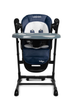 Krzesełko do karmienia + huśtawka Caretero Indigo Black Navy TERO-7652 (5908310397177) - obraz 6