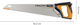 Piła ręczna Fiskars PowerTooth 500 mm 9 TPI 1062919 (6411501201126) - obraz 2