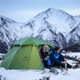 Dwuosobowy namiot kopułowy Naturehike Cloud Peak 2 20D Ciemnozielony NH17K240-Y (6927595712627) - obraz 3
